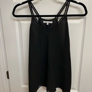 Black, Naked Zebra Tank Top